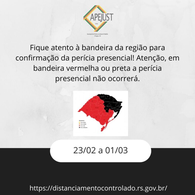 Mapa de monitoramento RS