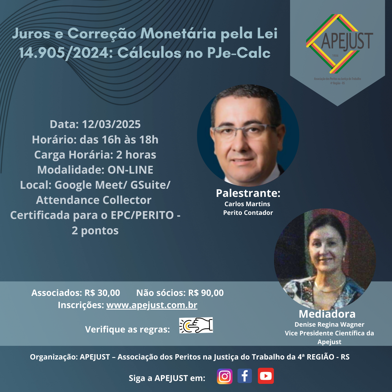 Monetária pela Lei 149052024 Cálculos no PJe-Calc