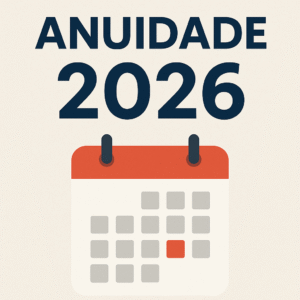 Anuidade 2026 – Pagamento 3x Crédito