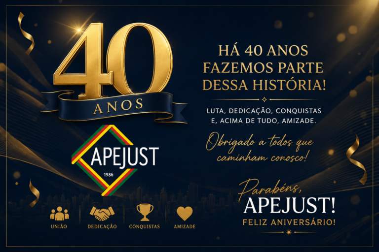 Apejust 40 Anos